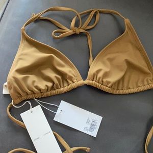 NWT VINCE NU SWIM DRIP BIKINI TOP